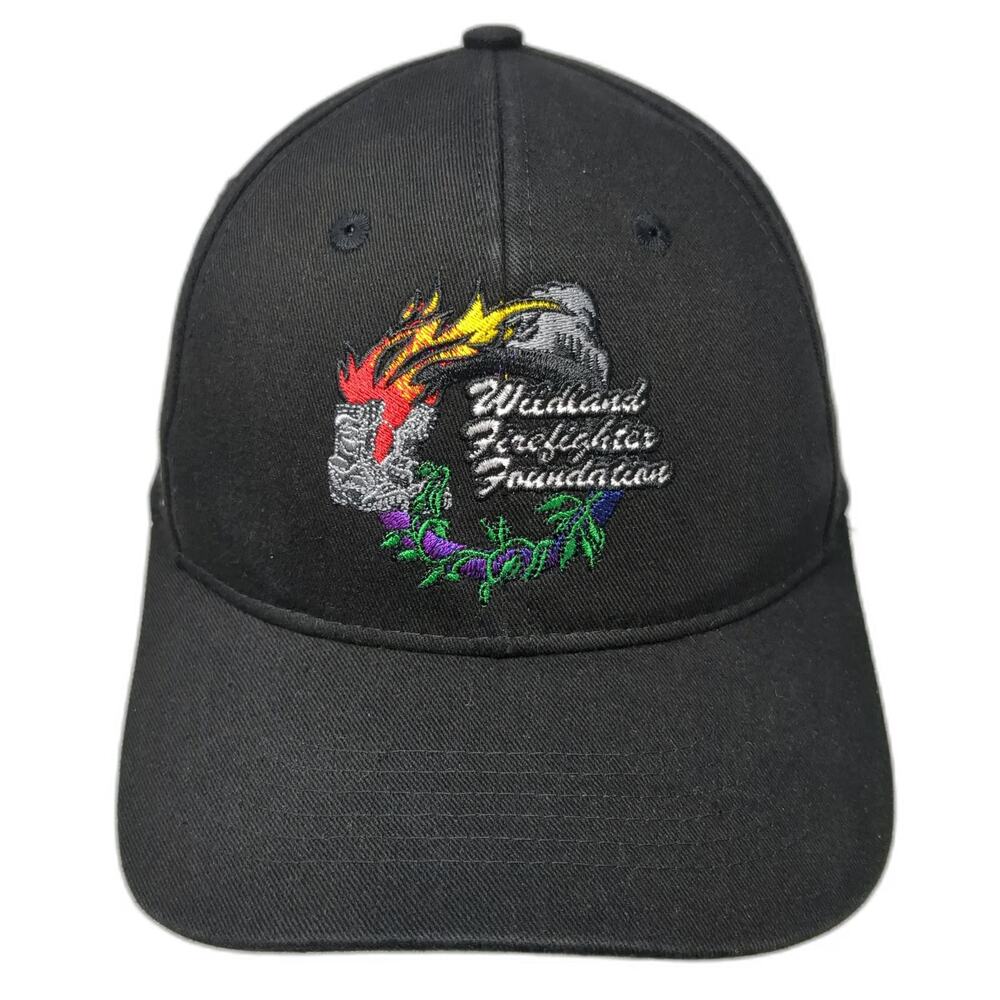 Buck's Bags Wildland Firefighter Foundation Black One Size Baseball Cap Hat WFF